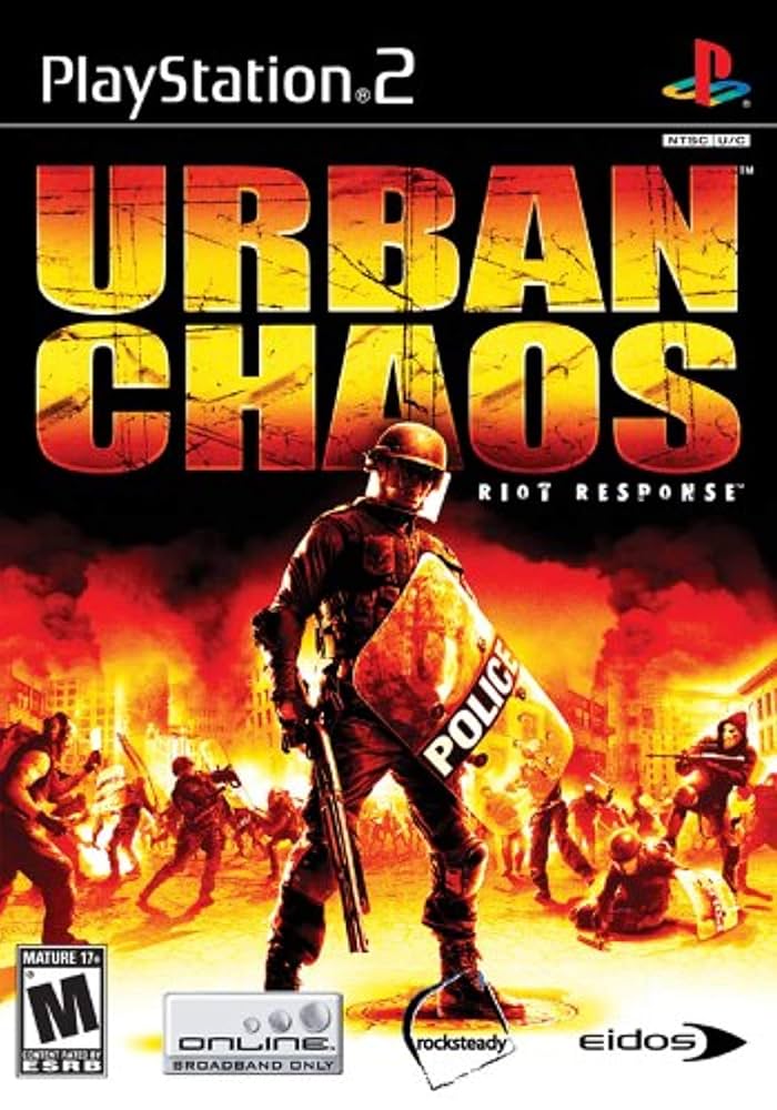 ＰＳ２　ＸＢＯＸ　アーバンカオス　Urban Chaos　海外版　北米版 Urban Chaos Riot Response - PlayStation 2: PlayStation 2
